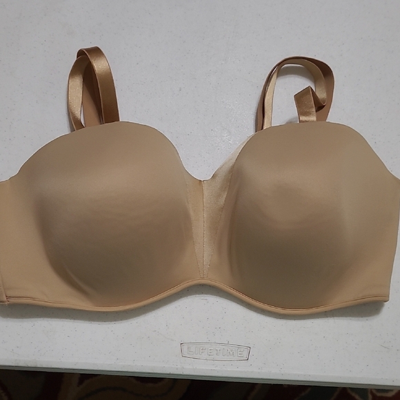 Soma Tan Stunning Starlet Strapless Underwire Bra size 42DD - Picture 1 of 8
